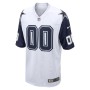 Dallas Cowboys Nike Alternate Custom Game Jersey - White Dallas Cowboys Nike Alternate Custom Game Jersey - White