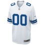 Dallas Cowboys Nike Custom Game Jersey - White Dallas Cowboys Nike Custom Game Jersey - White