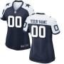 Dallas Cowboys Nike Women's Alternate Custom Game Jersey - Navy Dallas Cowboys Nike Women's Alternate Custom Game Jersey - Navy
