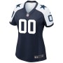 Dallas Cowboys Nike Women's Alternate Custom Game Jersey - Navy Dallas Cowboys Nike Women's Alternate Custom Game Jersey - Navy