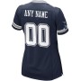 Dallas Cowboys Nike Women's Custom Game Jersey - Navy Dallas Cowboys Nike Women's Custom Game Jersey - Navy