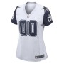 Dallas Cowboys Nike Women's Alternate Custom Game Jersey - White Dallas Cowboys Nike Women's Alternate Custom Game Jersey - White