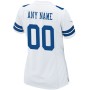 Dallas Cowboys Nike Women's Custom Game Jersey - White Dallas Cowboys Nike Women's Custom Game Jersey - White