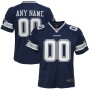 Dallas Cowboys Nike Youth Custom Game Jersey - Navy Dallas Cowboys Nike Youth Custom Game Jersey - Navy