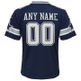 Dallas Cowboys Nike Youth Custom Game Jersey - Navy Dallas Cowboys Nike Youth Custom Game Jersey - Navy