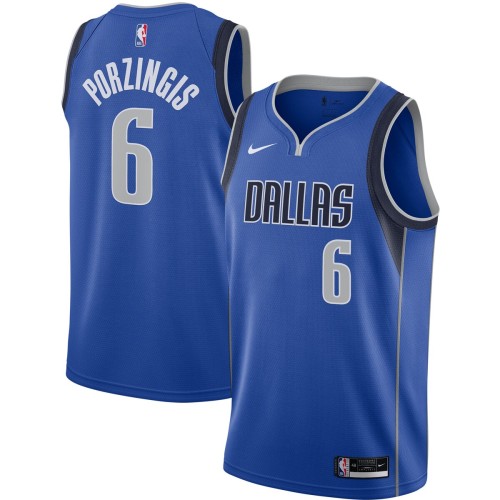 Kristaps Porzingis Dallas Mavericks Nike 2020/21 Swingman Jersey - Blue - Icon Edition Kristaps Porzingis Dallas Mavericks Nike 2020/21 Swingman Jersey - Blue - Icon Edition