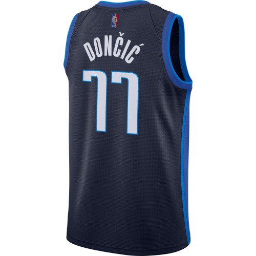 Luka Doncic Dallas Mavericks Nike 2020/21 Swingman Player Jersey Navy - Earned Edition Luka Doncic Dallas Mavericks Nike 2020/21 Swingman Player Jersey Navy - Earned Edition