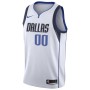 Dallas Mavericks Nike 2020/21 Swingman Custom Jersey - Association Edition - White
