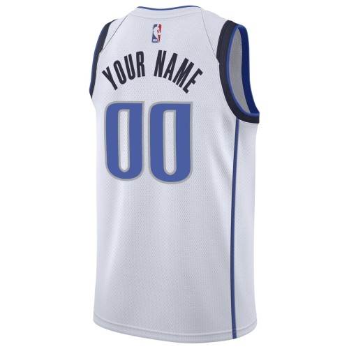 Dallas Mavericks Nike Custom Swingman Jersey White - Association Edition Dallas Mavericks Nike Custom Swingman Jersey White - Association Edition