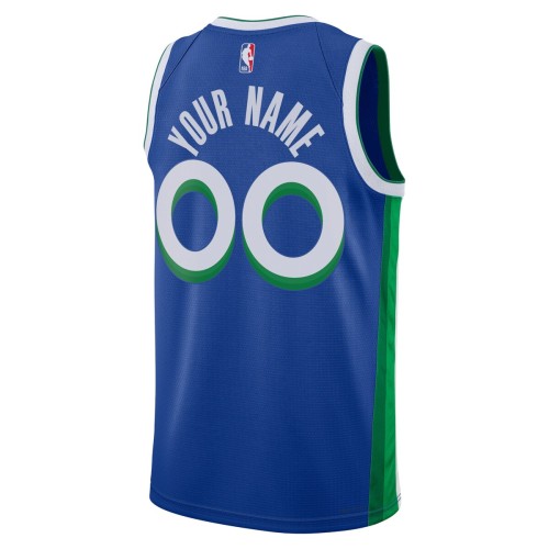 Dallas Mavericks Nike Unisex 2022/23 Swingman Custom Jersey - City Edition - Blue Dallas Mavericks Nike Unisex 2022/23 Swingman Custom Jersey - City Edition - Blue