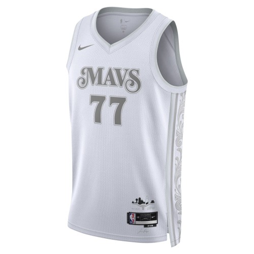 Luka Dončić Dallas Mavericks Nike Unisex 2024/25 Swingman Player Jersey - City Edition - White Luka Dončić Dallas Mavericks Nike Unisex 2024/25 Swingman Player Jersey - City Edition - White
