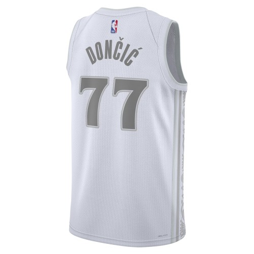 Luka Dončić Dallas Mavericks Nike Unisex 2024/25 Swingman Player Jersey - City Edition - White Luka Dončić Dallas Mavericks Nike Unisex 2024/25 Swingman Player Jersey - City Edition - White