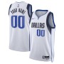 Dallas Mavericks Nike Unisex 2022/23 Swingman Custom Jersey White - Association Edition Dallas Mavericks Nike Unisex 2022/23 Swingman Custom Jersey White - Association Edition