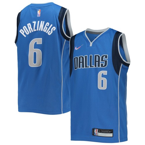 Kristaps Porzingis Dallas Mavericks Nike Youth 2021/22 Diamond Swingman Jersey - Icon Edition - Blue Kristaps Porzingis Dallas Mavericks Nike Youth 2021/22 Diamond Swingman Jersey - Icon Edition - Blue