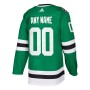 Dallas Stars adidas Authentic Custom Jersey - Kelly Green Dallas Stars adidas Authentic Custom Jersey - Kelly Green