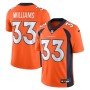 Javonte Williams Denver Broncos Nike Vapor Untouchable Limited Jersey - Orange Javonte Williams Denver Broncos Nike Vapor Untouchable Limited Jersey - Orange