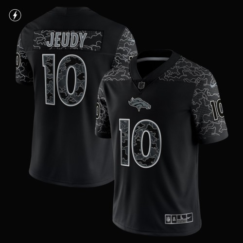 Jerry Jeudy Denver Broncos Nike RFLCTV Limited Jersey - Black Jerry Jeudy Denver Broncos Nike RFLCTV Limited Jersey - Black