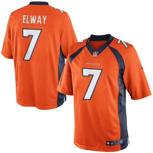 John Elway Denver Broncos Nike Retired Player Limited Jersey - Orange John Elway Denver Broncos Nike Retired Player Limited Jersey - Orange