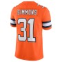 Justin Simmons Denver Broncos Nike Alternate Vapor Limited Jersey - Orange Justin Simmons Denver Broncos Nike Alternate Vapor Limited Jersey - Orange
