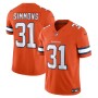 Justin Simmons Denver Broncos Nike Vapor F.U.S.E. Limited Jersey - Orange Justin Simmons Denver Broncos Nike Vapor F.U.S.E. Limited Jersey - Orange