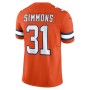 Justin Simmons Denver Broncos Nike Vapor F.U.S.E. Limited Jersey - Orange Justin Simmons Denver Broncos Nike Vapor F.U.S.E. Limited Jersey - Orange