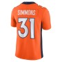 Justin Simmons Denver Broncos Nike Vapor Untouchable Limited Jersey - Orange Justin Simmons Denver Broncos Nike Vapor Untouchable Limited Jersey - Orange