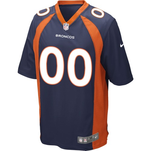 Denver Broncos Nike Alternate Custom Game Jersey - Navy Denver Broncos Nike Alternate Custom Game Jersey - Navy