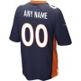 Denver Broncos Nike Alternate Custom Game Jersey - Navy Denver Broncos Nike Alternate Custom Game Jersey - Navy