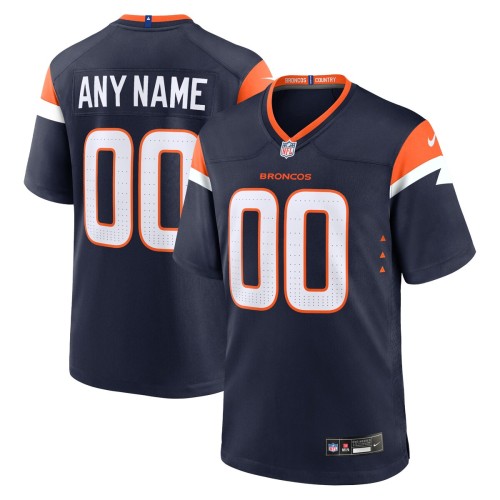 Denver Broncos Nike Alternate Custom Game Jersey - Navy Denver Broncos Nike Alternate Custom Game Jersey - Navy
