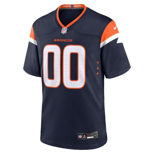 Denver Broncos Nike Alternate Custom Game Jersey - Navy Denver Broncos Nike Alternate Custom Game Jersey - Navy