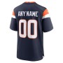Denver Broncos Nike Alternate Custom Game Jersey - Navy Denver Broncos Nike Alternate Custom Game Jersey - Navy