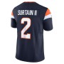Patrick Surtain II Denver Broncos Nike Mile High Collection Vapor F.U.S.E. Limited Jersey - Navy Patrick Surtain II Denver Broncos Nike Mile High Collection Vapor F.U.S.E. Limited Jersey - Navy