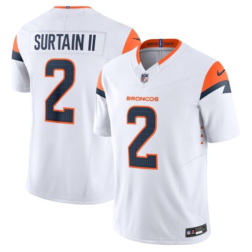 Patrick Surtain II Denver Broncos Nike Mile High Collection Vapor F.U.S.E. Limited Jersey - White Patrick Surtain II Denver Broncos Nike Mile High Collection Vapor F.U.S.E. Limited Jersey - White