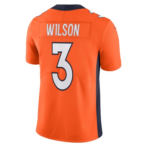 Russell Wilson Denver Broncos Nike Team Vapor Limited Jersey - Orange Russell Wilson Denver Broncos Nike Team Vapor Limited Jersey - Orange