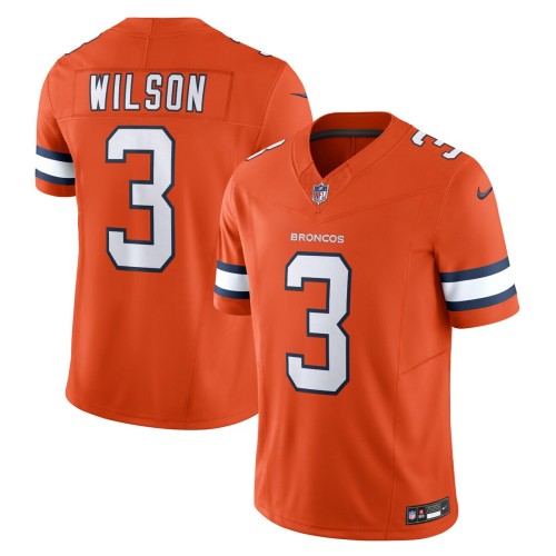 Russell Wilson Denver Broncos Nike Vapor F.U.S.E. Limited Jersey - Orange Russell Wilson Denver Broncos Nike Vapor F.U.S.E. Limited Jersey - Orange