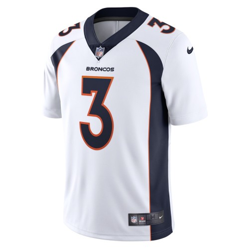 Russell Wilson Denver Broncos Nike Team Vapor Limited Jersey - White Russell Wilson Denver Broncos Nike Team Vapor Limited Jersey - White