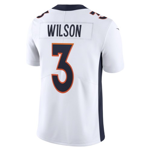 Russell Wilson Denver Broncos Nike Team Vapor Limited Jersey - White Russell Wilson Denver Broncos Nike Team Vapor Limited Jersey - White