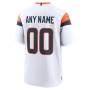 Denver Broncos Nike Custom Game Jersey - White Denver Broncos Nike Custom Game Jersey - White