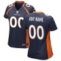 Denver Broncos Nike Women's Alternate Custom Game Jersey - Navy Denver Broncos Nike Women's Alternate Custom Game Jersey - Navy