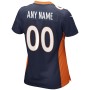 Denver Broncos Nike Women's Alternate Custom Game Jersey - Navy Denver Broncos Nike Women's Alternate Custom Game Jersey - Navy