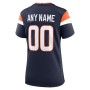 Denver Broncos Nike Women's Alternate Custom Game Jersey - Navy Denver Broncos Nike Women's Alternate Custom Game Jersey - Navy