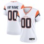 Denver Broncos Nike Women's Custom Game Jersey - White Denver Broncos Nike Women's Custom Game Jersey - White