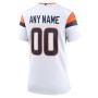 Denver Broncos Nike Women's Custom Game Jersey - White Denver Broncos Nike Women's Custom Game Jersey - White