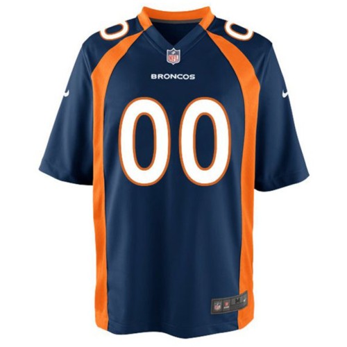 Denver Broncos Nike Youth Game Custom Jersey - Navy Denver Broncos Nike Youth Game Custom Jersey - Navy