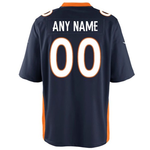 Denver Broncos Nike Youth Game Custom Jersey - Navy Denver Broncos Nike Youth Game Custom Jersey - Navy