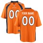 Denver Broncos Nike Youth Custom Game Jersey - Orange Denver Broncos Nike Youth Custom Game Jersey - Orange
