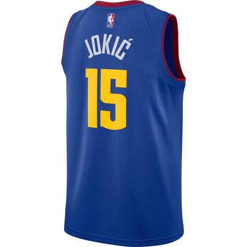 Nikola Jokic Denver Nuggets Jordan Brand 2020/21 Swingman Jersey - Statement Edition - Blue Nikola Jokic Denver Nuggets Jordan Brand 2020/21 Swingman Jersey - Statement Edition - Blue