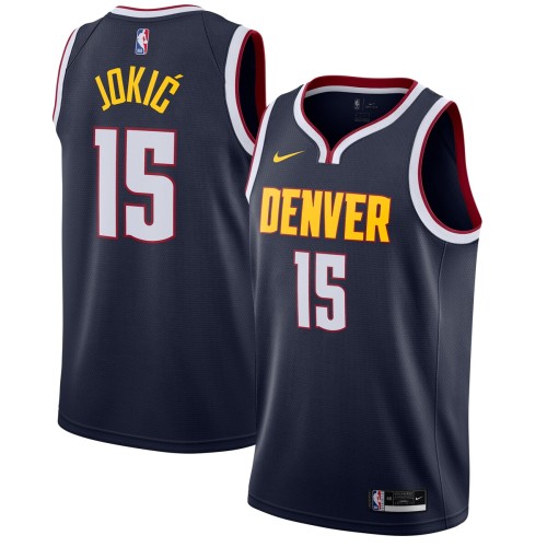 Nikola Jokic Denver Nuggets Nike 2020/21 Swingman Jersey Navy - Icon Edition Nikola Jokic Denver Nuggets Nike 2020/21 Swingman Jersey Navy - Icon Edition