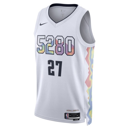 Jamal Murray Denver Nuggets Nike Unisex 2024/25 Swingman Player Jersey - City Edition - White Jamal Murray Denver Nuggets Nike Unisex 2024/25 Swingman Player Jersey - City Edition - White