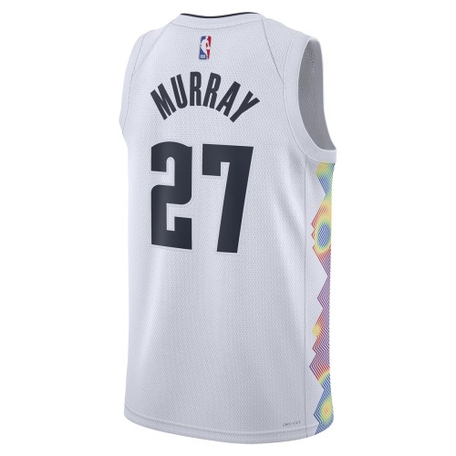 Jamal Murray Denver Nuggets Nike Unisex 2024/25 Swingman Player Jersey - City Edition - White Jamal Murray Denver Nuggets Nike Unisex 2024/25 Swingman Player Jersey - City Edition - White